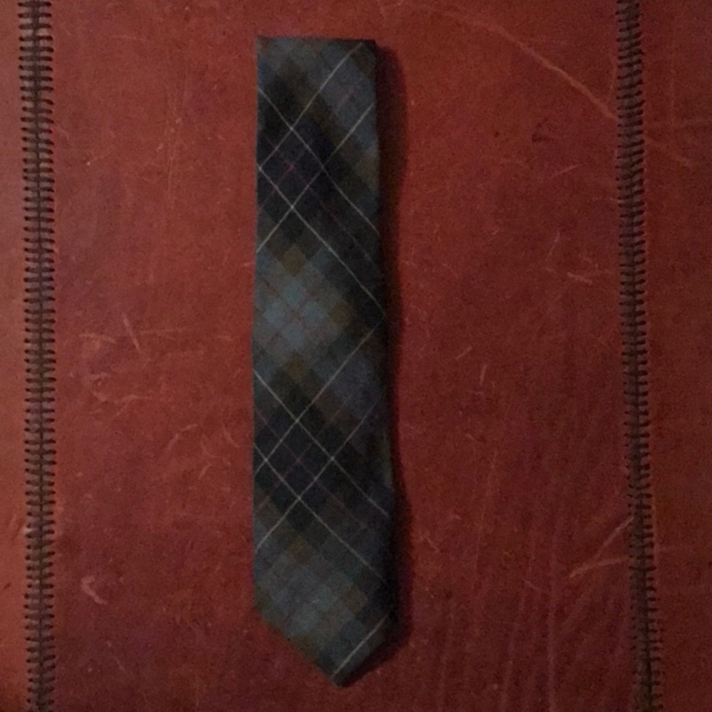 Green Plaid Tie by VIYELLA’s for Michaelson’s of London, England